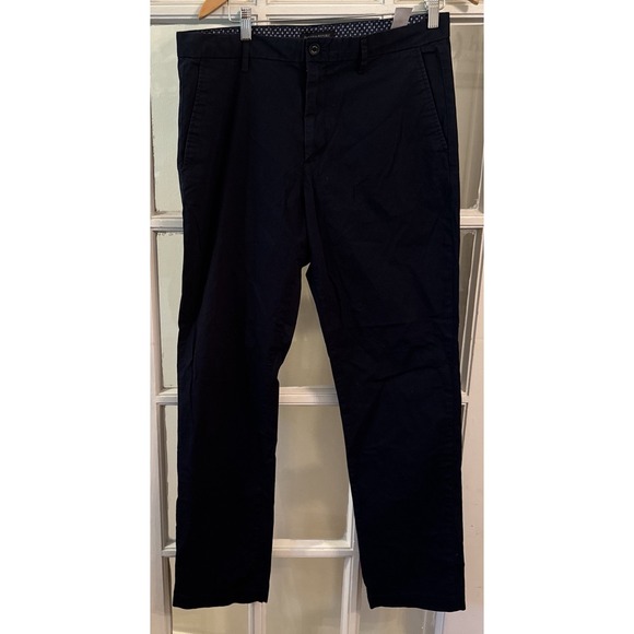 Banana Republic‎ Aiden Chico Men's Pants Cotton Blue Size 34x34 - Picture 1 of 9